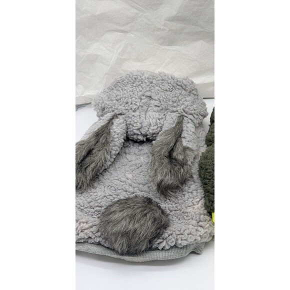 Pair Of New Top Paw Dog Sherpa Fleece Coats DINO & BUNNY Styles Soft Size Small - Picture 5 of 8